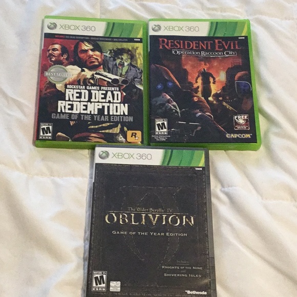 3 XBOX 360 games